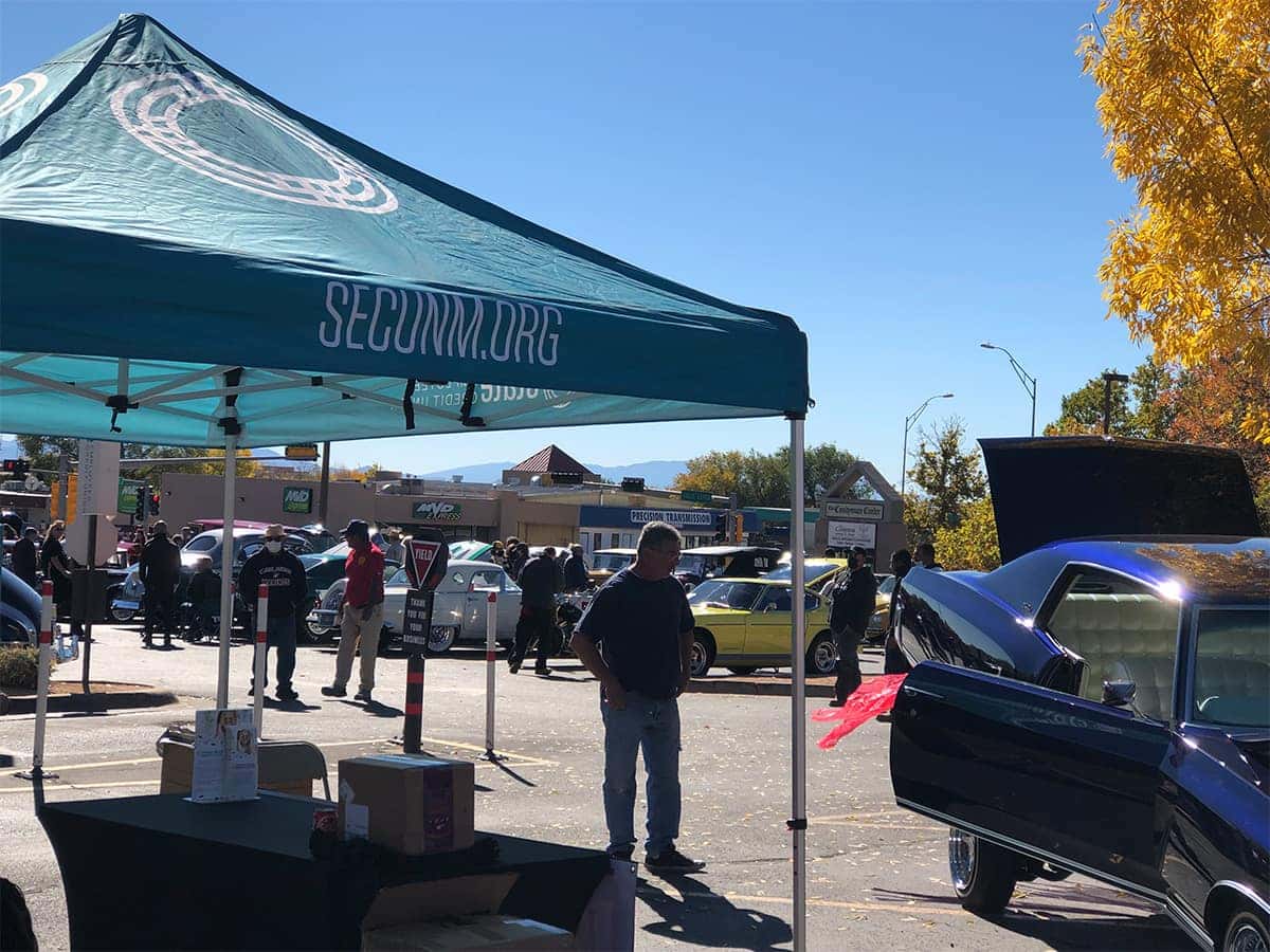Visitors at Cars for Kids event