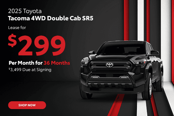 2025 Tacoma 4WD Double Cab SR5