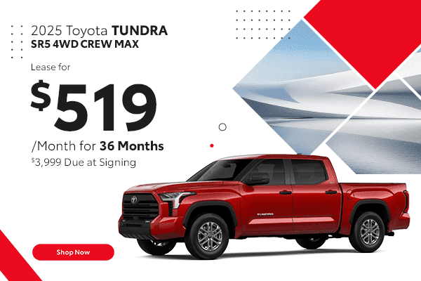 2025 Tundra SR5 4WD Crew Max