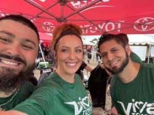Viva Team at Mudd for Matches volleyball tournament