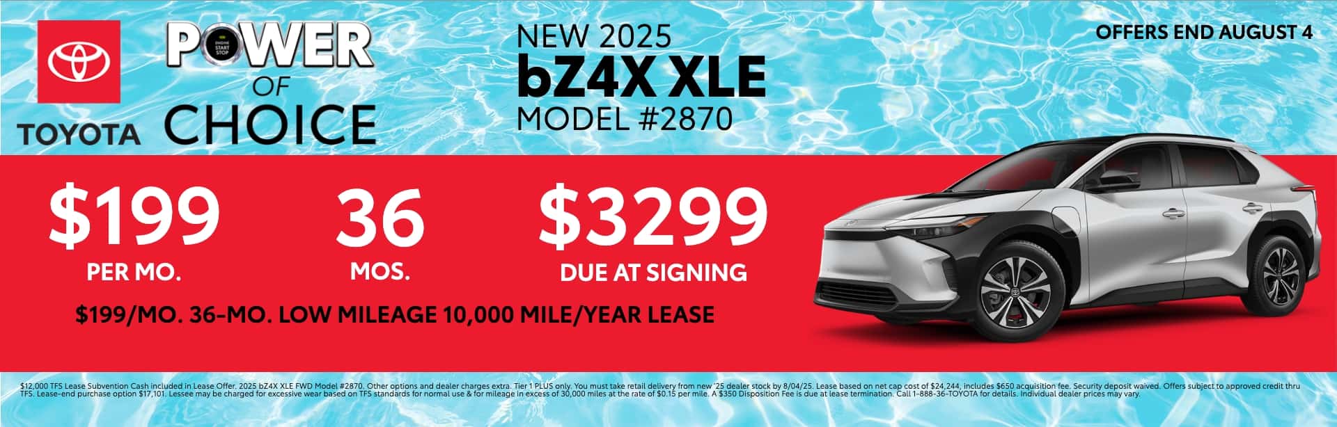 TCAA&#8212;Toyota_NEW-2025_Silver_bZ4X-XLE_June_v1_1920x614