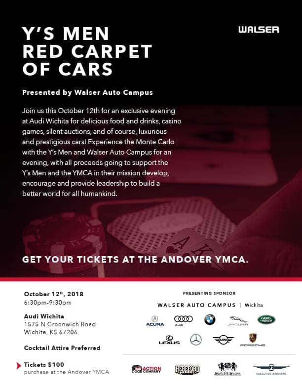 Y S Men Red Carpet Of Cars Walser Auto Campus
