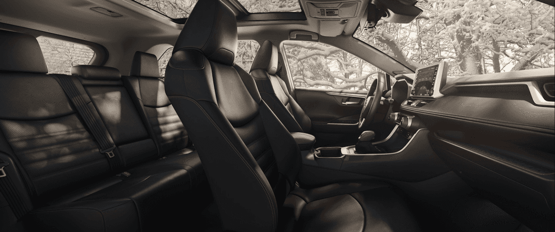 2020 Toyota RAV4 Interior Features Dimensions Tech