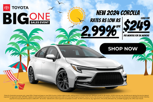 New Toyota Specials in Wesley Chapel | Wesley Chapel Toyota