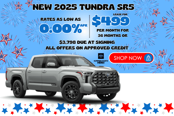 New 2025 Tundra Offers