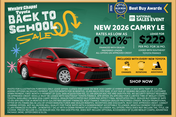 New 2026 Camry Offer