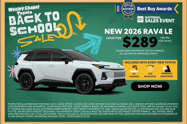 2026 Rav4 Offers