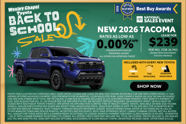New 2026 Tacoma Offers