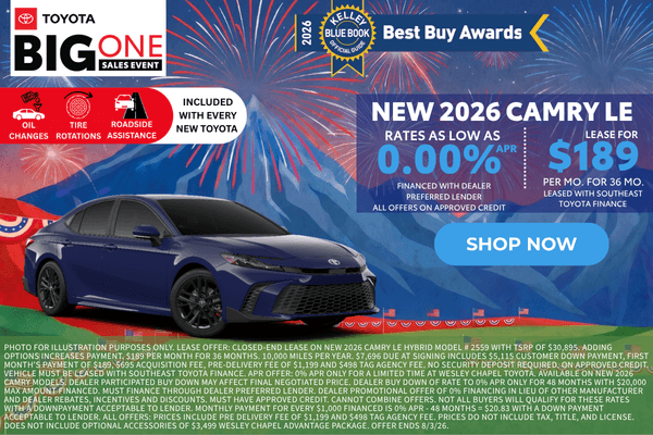 New 2026 Camry Offer