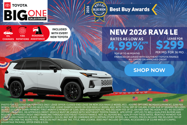 2026 Rav4 Offers