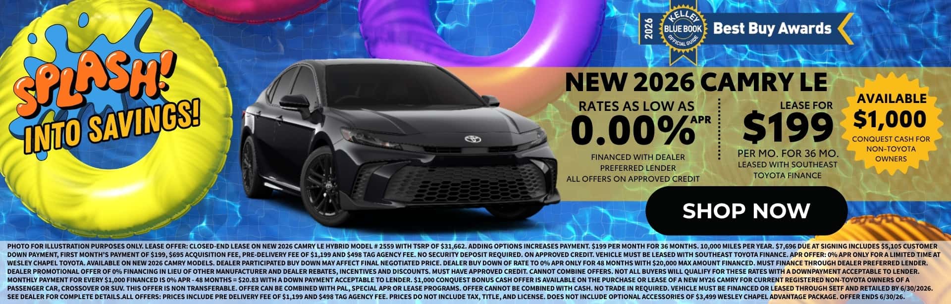Camry special offers