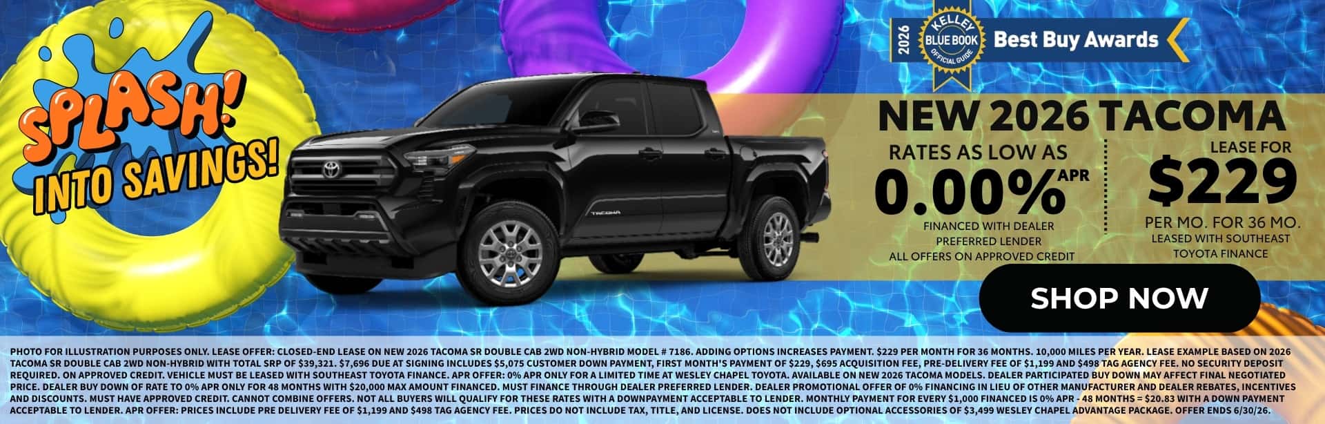 Tacoma Special Offers
