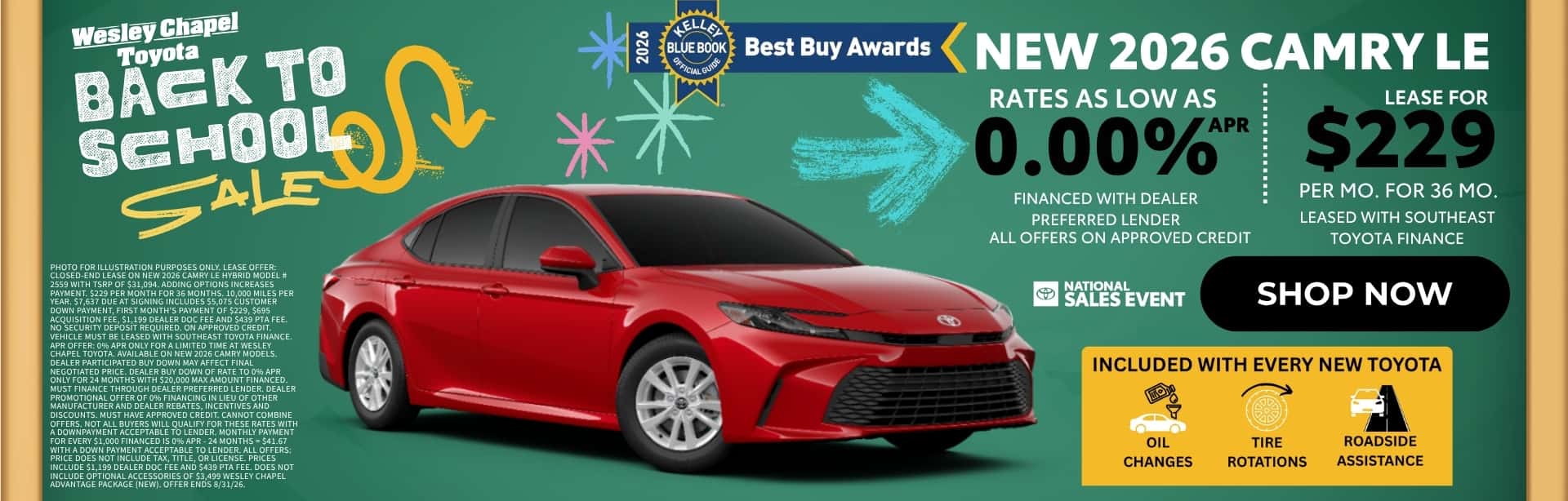 Camry Special Offer