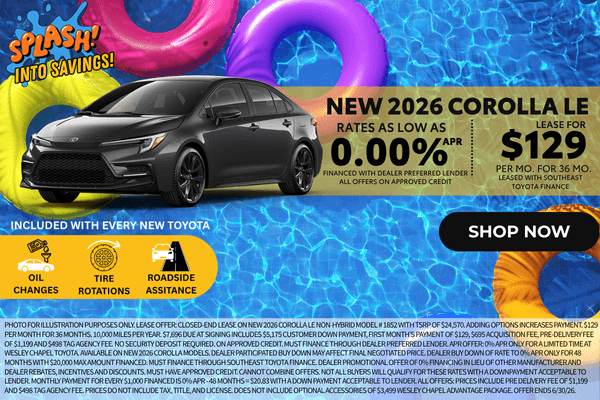 New 2026 Corolla Offer