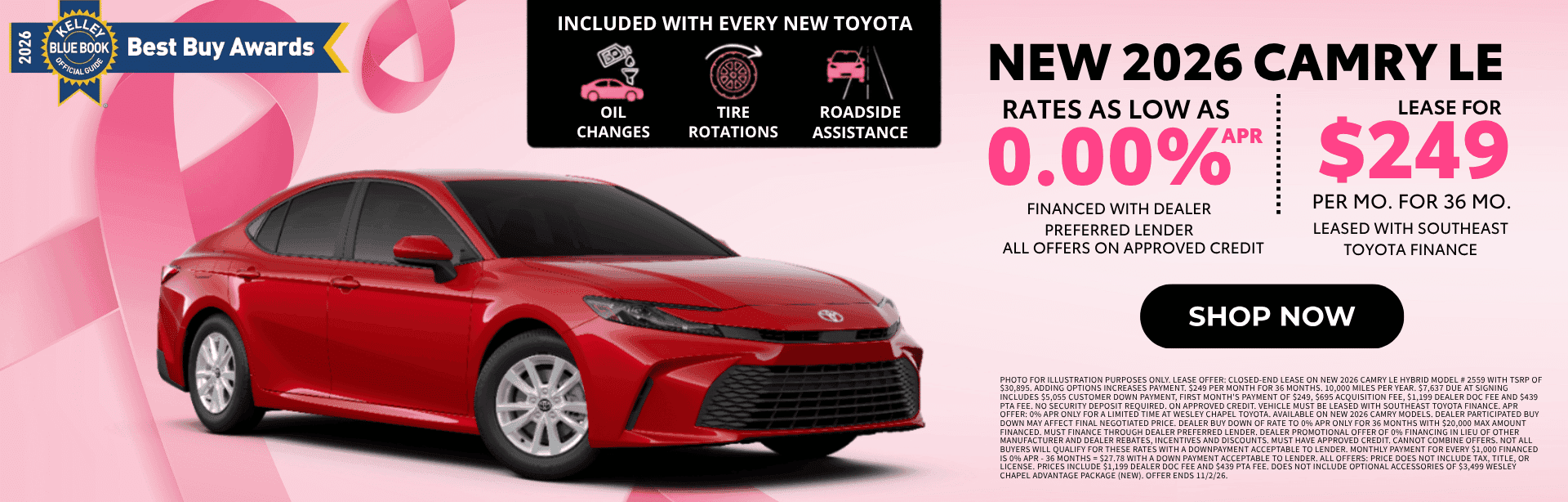 Camry Special Offers