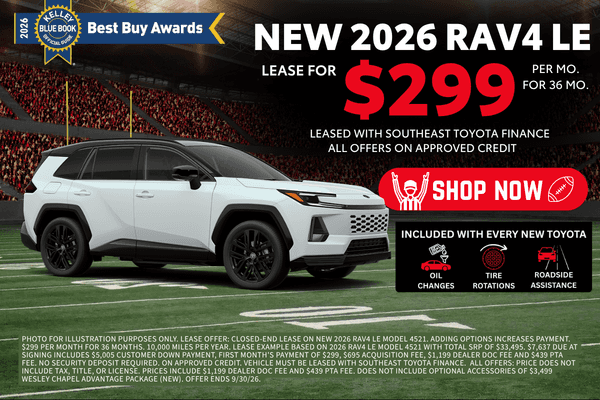 2026 Rav4 Offers