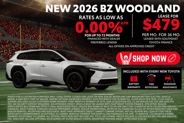 New 2026 BZ Offer