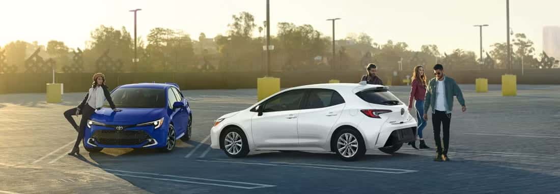 New Toyota Corolla Hatchback available from Wesley Chapel Toyota dealership near Lakeland and Brandon, FL.
