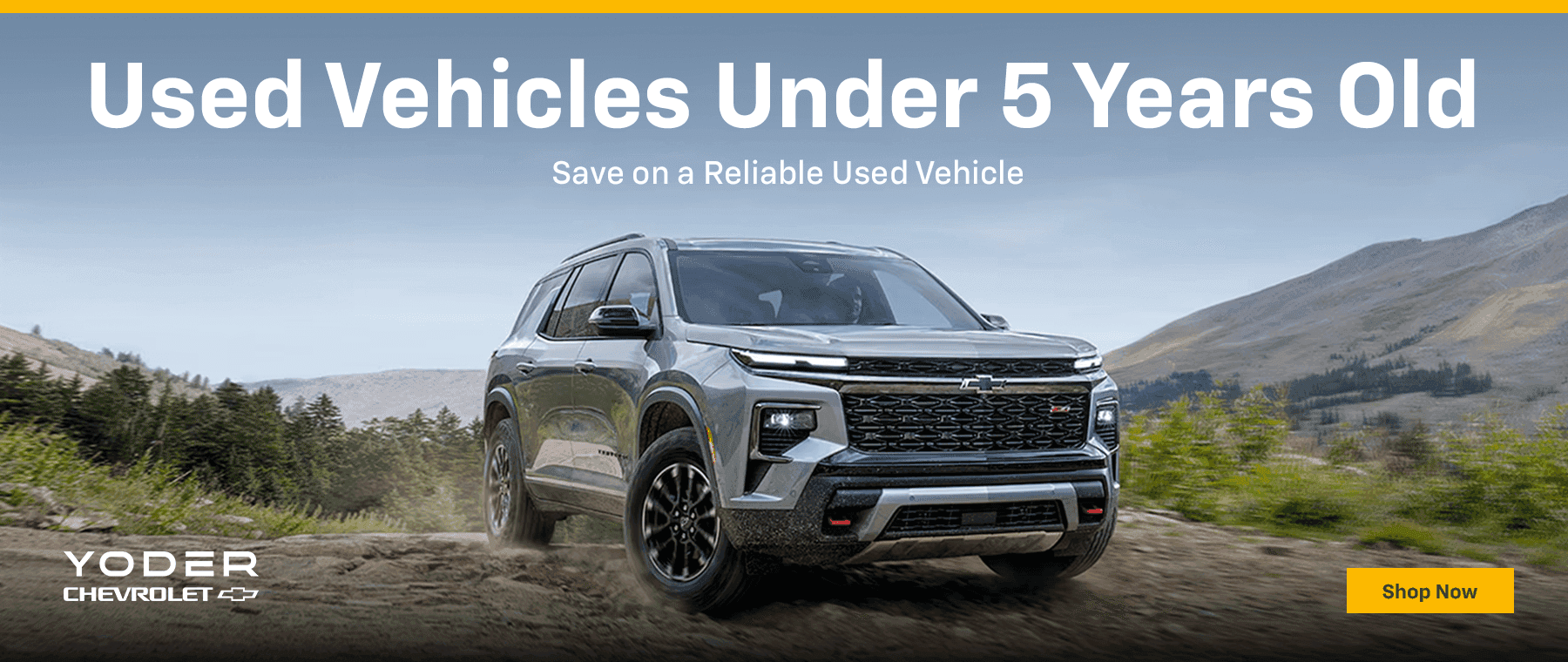 Used Vehicles Under 5 Years Old