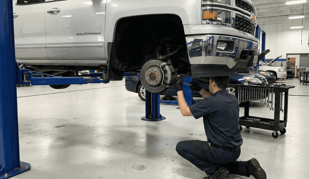 Yoder Chevrolet Brake Inspection