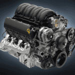 The Silverado 2500HD Duramax 6.6l Diesel Engine.