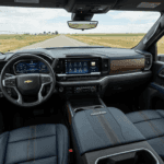 The Silverado 2500HD interior technology