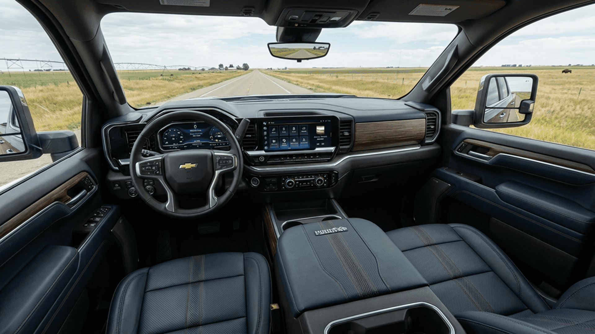 2026 Silverado 2500HD 13.4 inch infotainment screen Google built-in