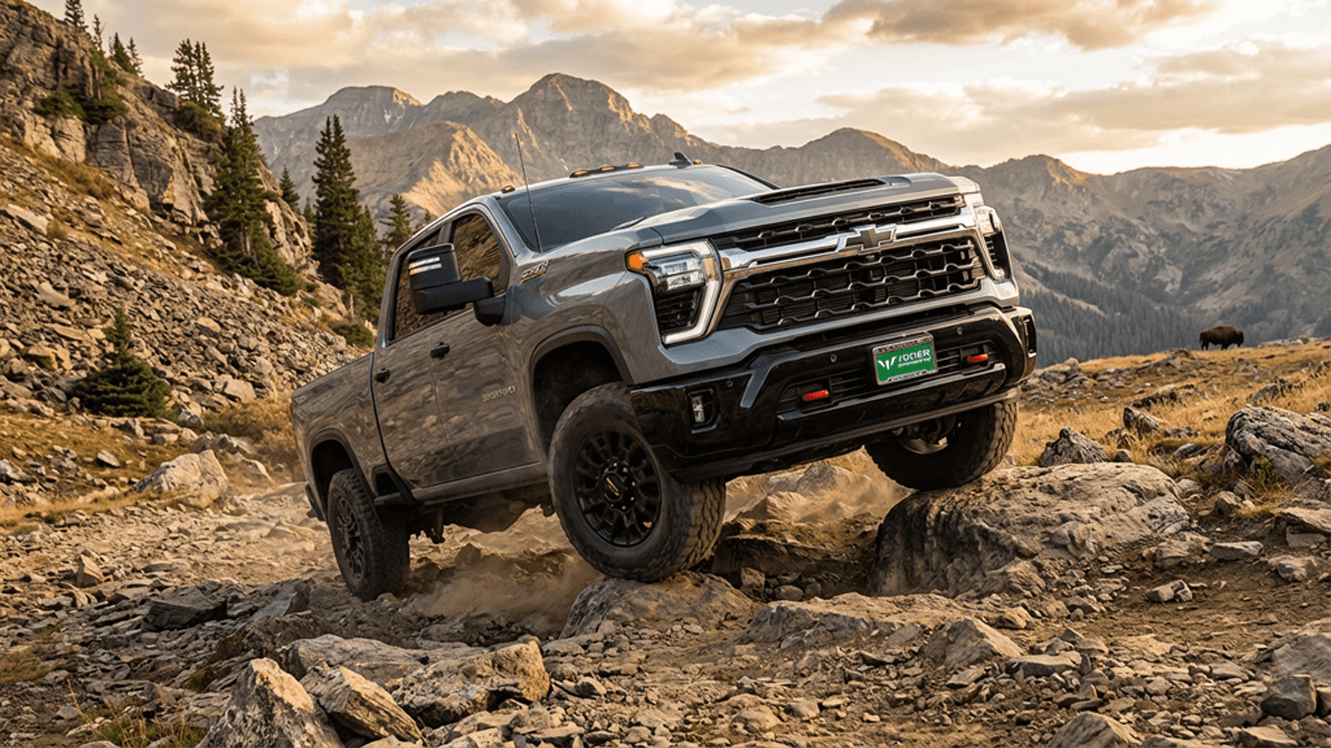 Chevrolet Silverado 2500HD ZR2 off-road capability