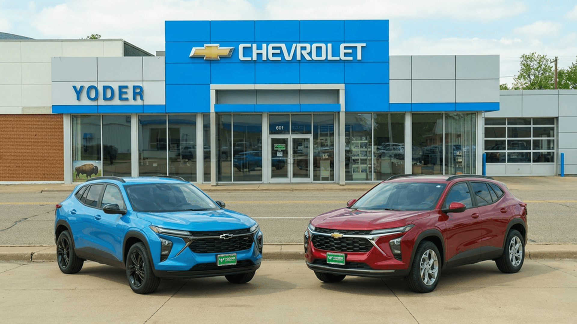 Yoder Chevrolet dealership at 601 Denver Ave Fort Lupton Colorado