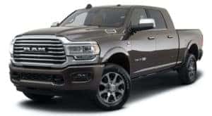A grey 2022 Ram 2500 is angled left.