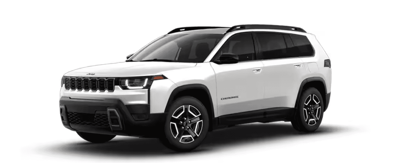 White 2026 Jeep Cherokee