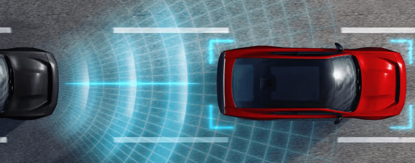 Front collision detection in the 2026 Dodge Charger
