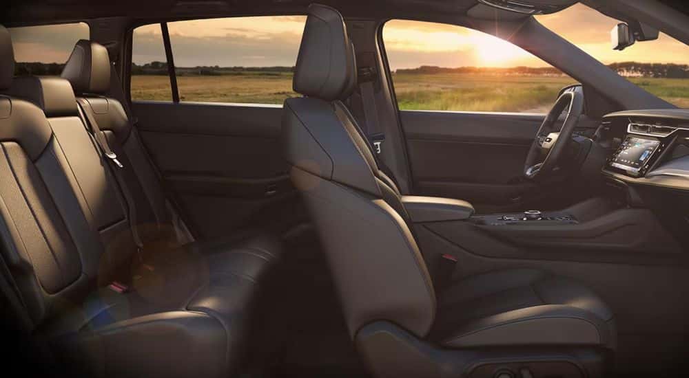 2026 Jeep Cherokee Overland edition front and rear seats